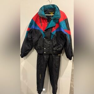 Descente Vintage Ski Jacket and Pants, Men’s: Large